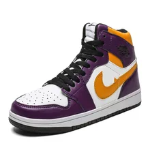 Мужская и женская Баскетбольная обувь; спортивные кроссовки; спортивная обувь для взрослых; Высококачественная Уличная обувь; повседневная спортивная обувь с высоким берцем