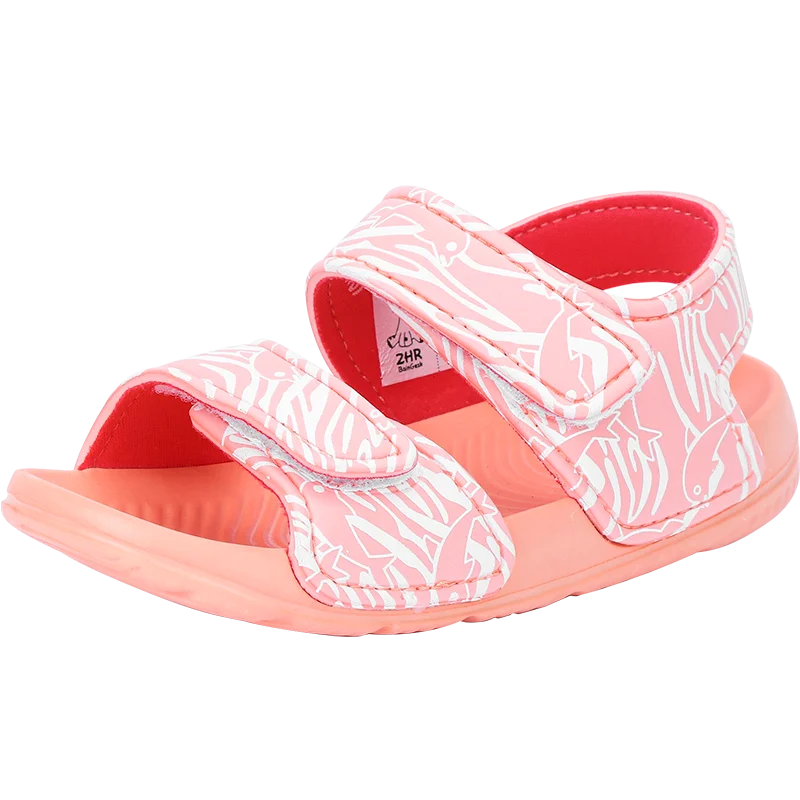 2021 Cool Summer Children Slippers Kid Girls Cute Beach Sandals Slippers Flip Flops Shoes Flower Flats Platform Heels Shoes