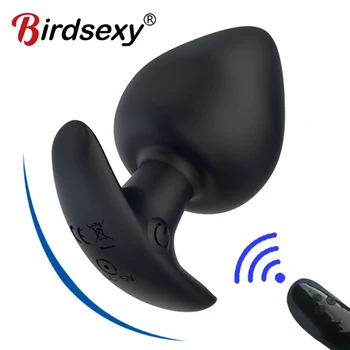 Anal Vibrator for Men Prostate Massager Wireless Remote Control Dildo Butt Plug Vibrator For Adult Masturbators Anal Sex Toys 1