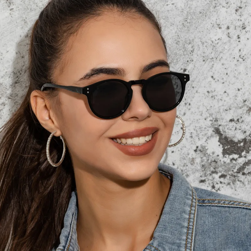 Leonlion Runde Sonnenbrille Frauen Hohe Qualität Kleine Gläser Marke Design Sonnenbrille Großhandel Vintage Gafas De Sol_voghion.com