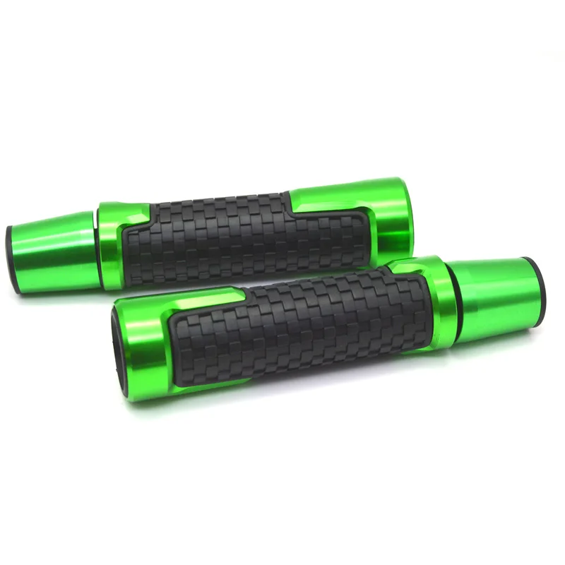 F Де бразильской компании ЧПУ двигатель De caucho+ empuñaduras de la moto дель manillar для KAWASAKI Z800 Z900 Z1000 Z750 Z750S Z750R Z650 Z300 Z250 - Цвет: F