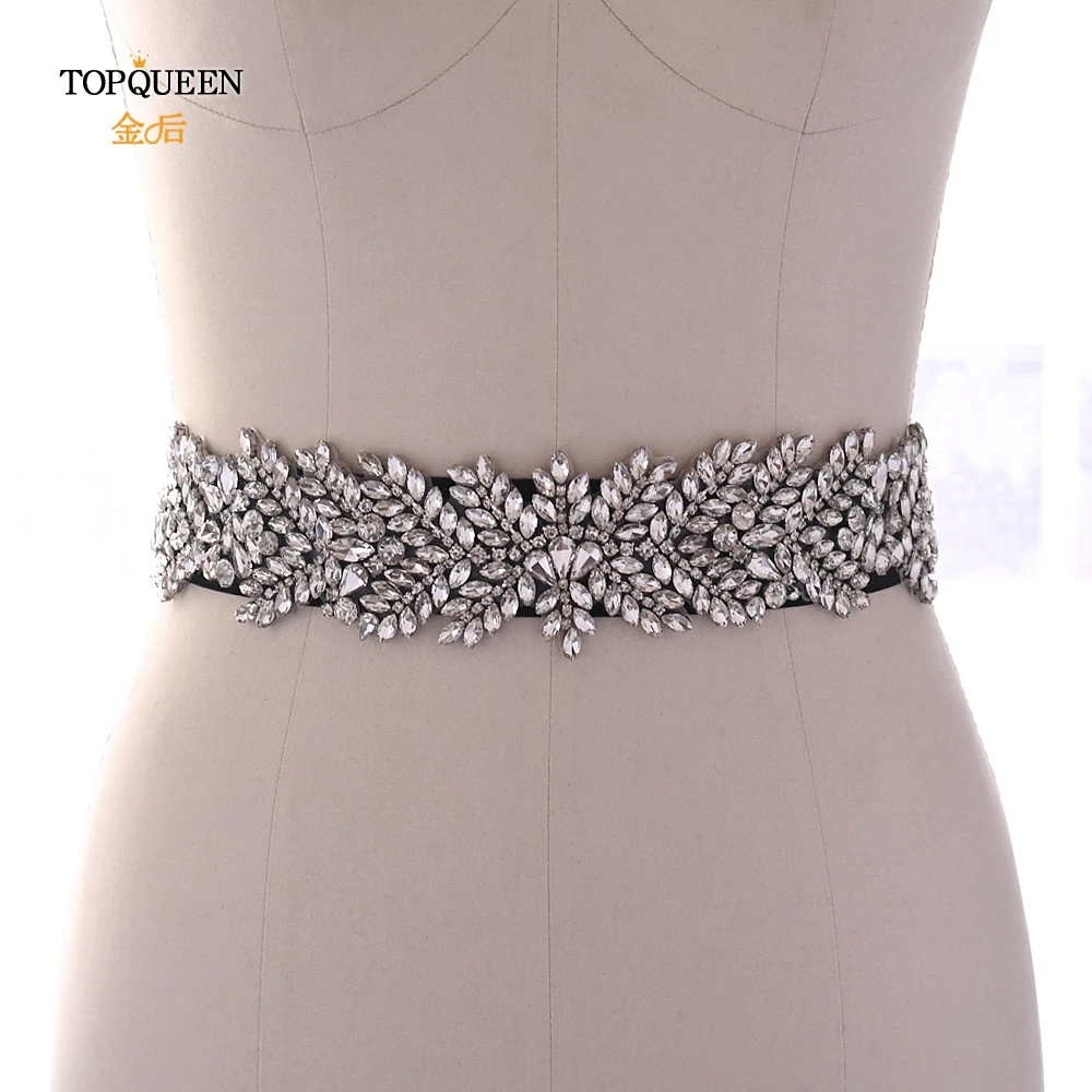 TOPQUEEN S420-B Black Elastic Belt 