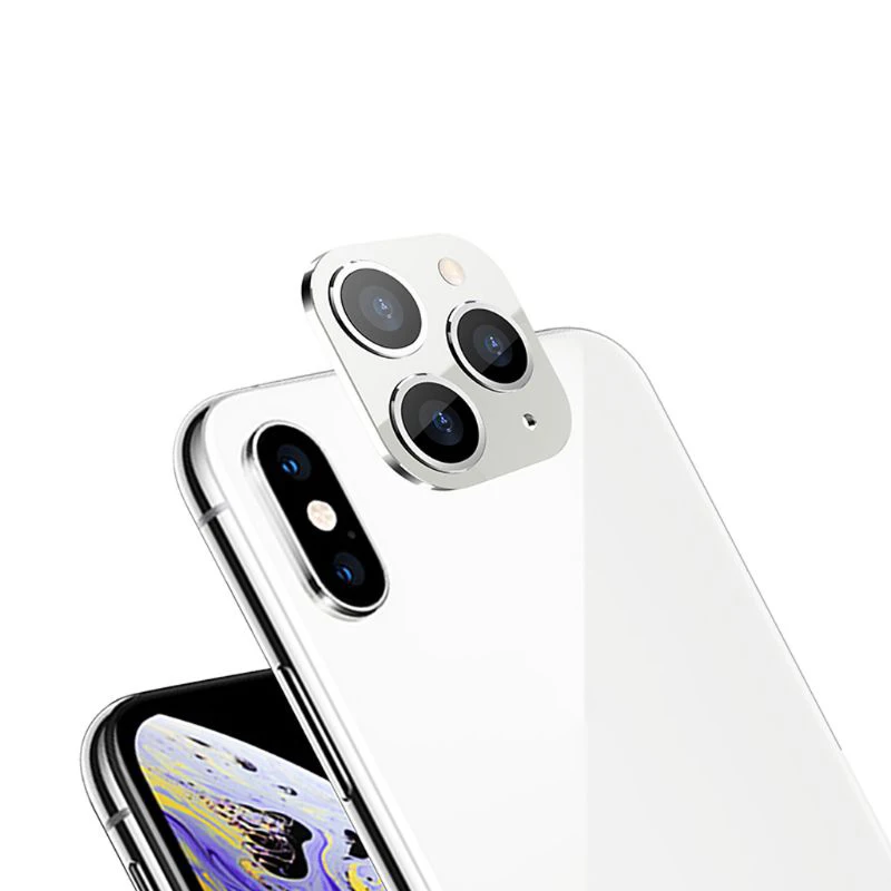 Чехол для объектива камеры для iPhone X XS/XS MAX Seconds изменить для iPhone 11 Pro 2,6x2,7x0,3 см 1 шт