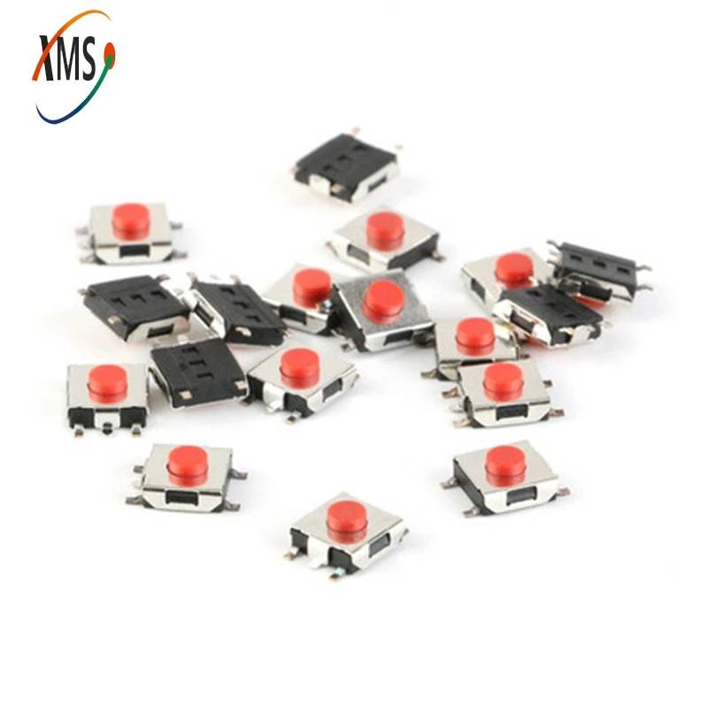 100 шт. 6*6*3 1 мм SMD переключатель 5-контактный сенсорный микропереключатель