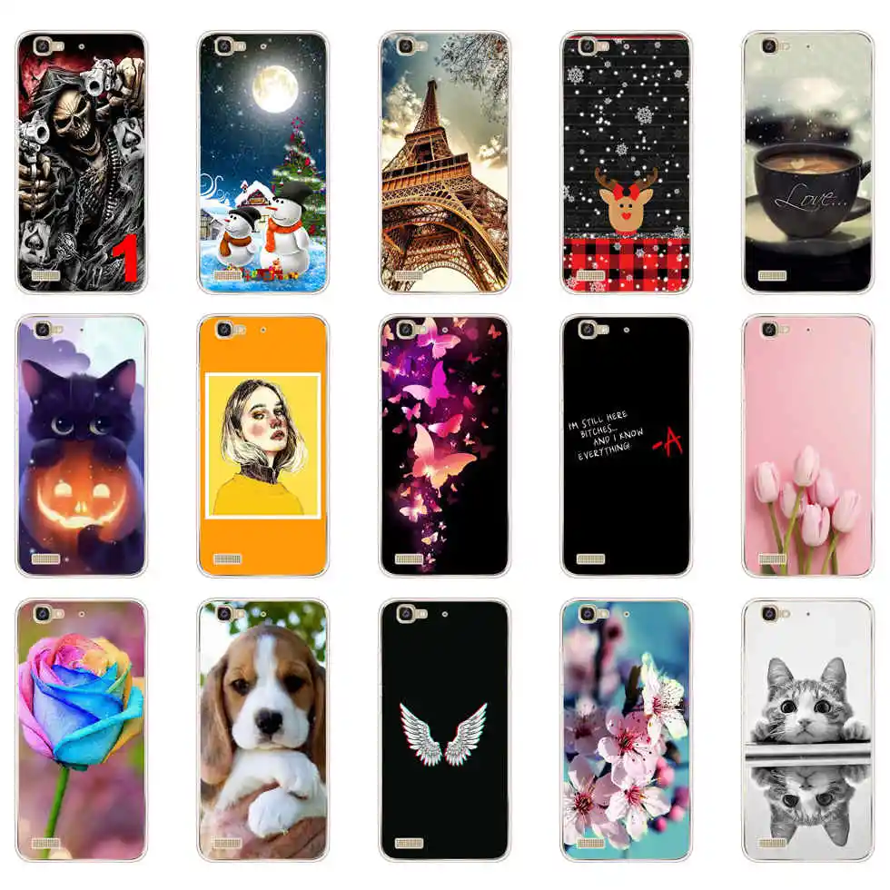 Cassa Del Telefono Per Huawei Gr3 Tag-L21 Tag-L01 G8 Mini Tag L21 Ultra Morbido Tpu Cover Posteriore Custodie In Silicone