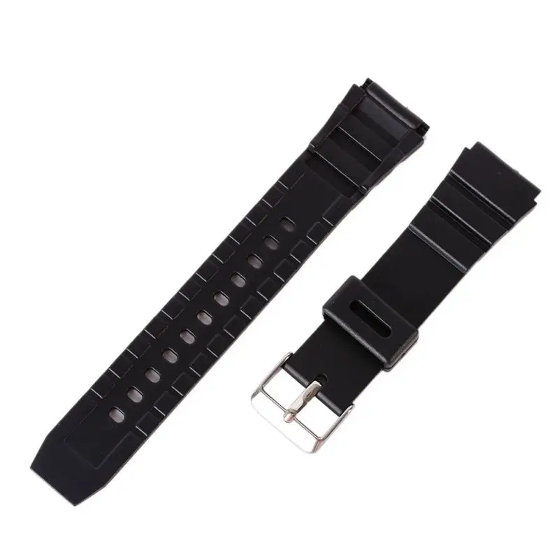 12-22mm Watch Bands Strap Butterfly Pattern Deployant Clasp Buckle Leather Black Brown Men's Women's Accessories* | Наручные часы