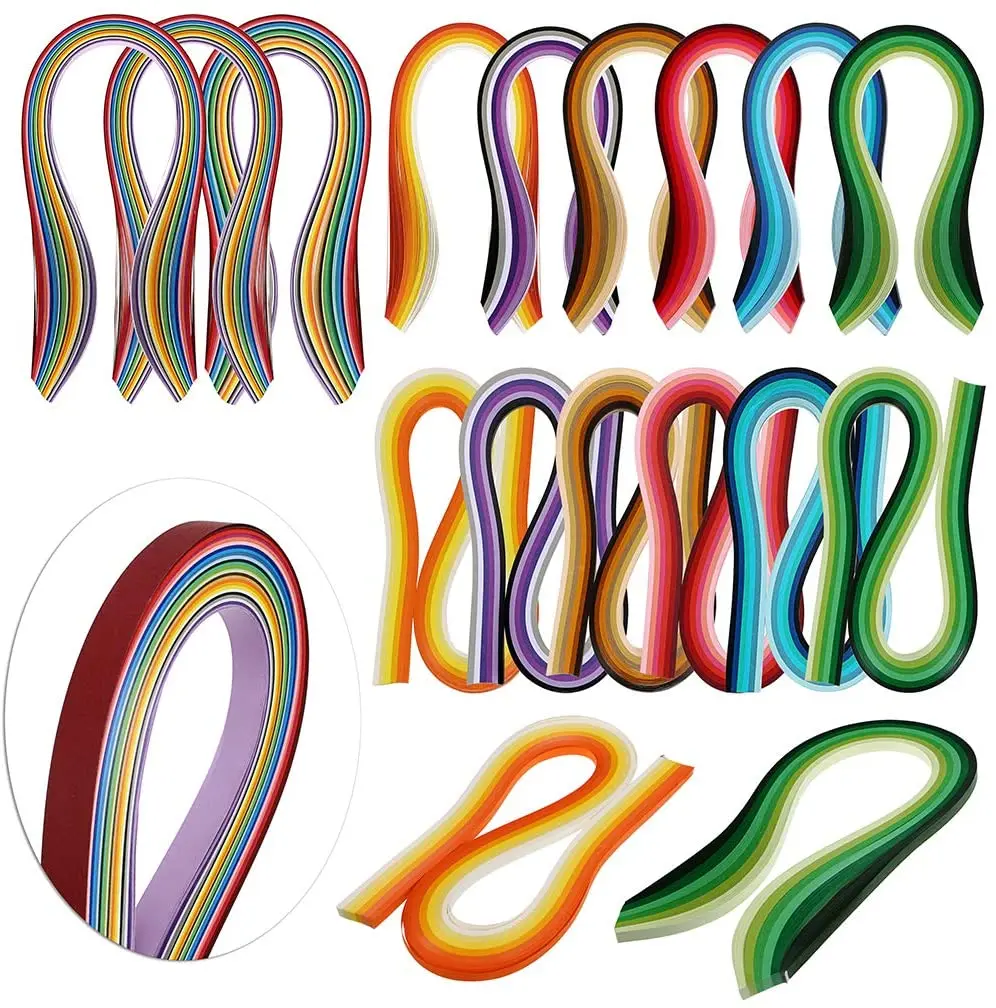 Paper Quilling Kit With 1860 Strips And Quilling Tools And Storage Box  Paper