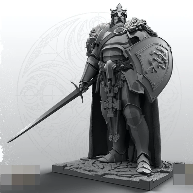 Модель из смолы 1/24 фигурка GK артурийские легенды король Артура пендригон