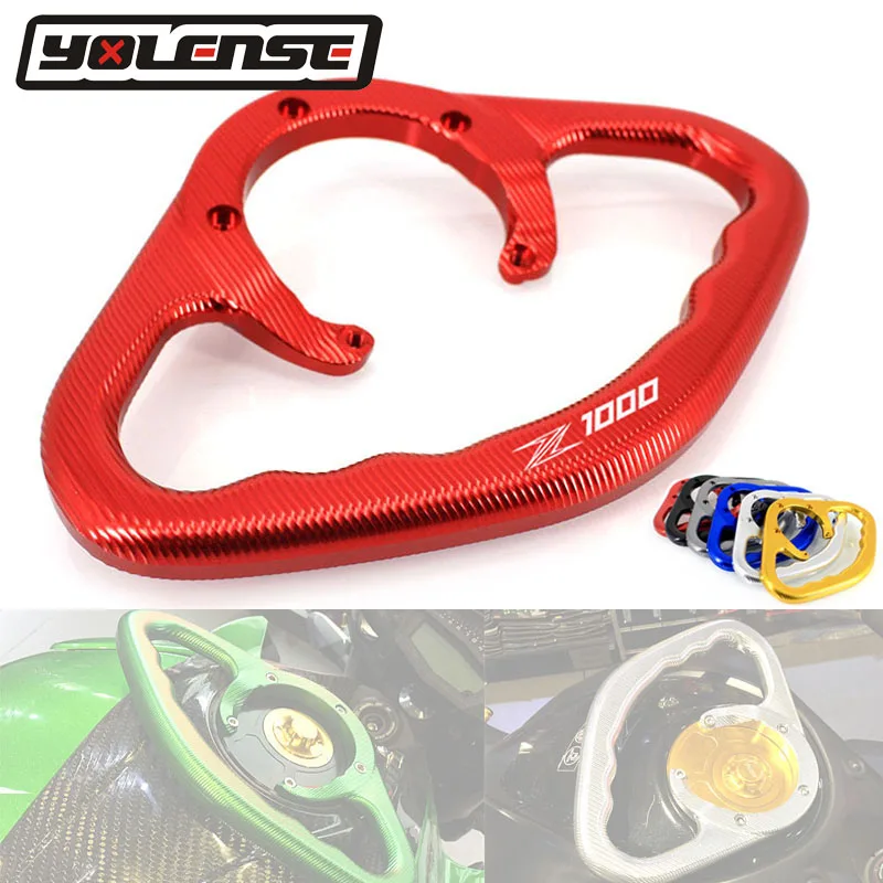 Для KAWASAKI Z1000 Z 1000 2006 2015 2014 2013 2012 мотоцикла CNC пассажирские рукоятки рукоятка бак