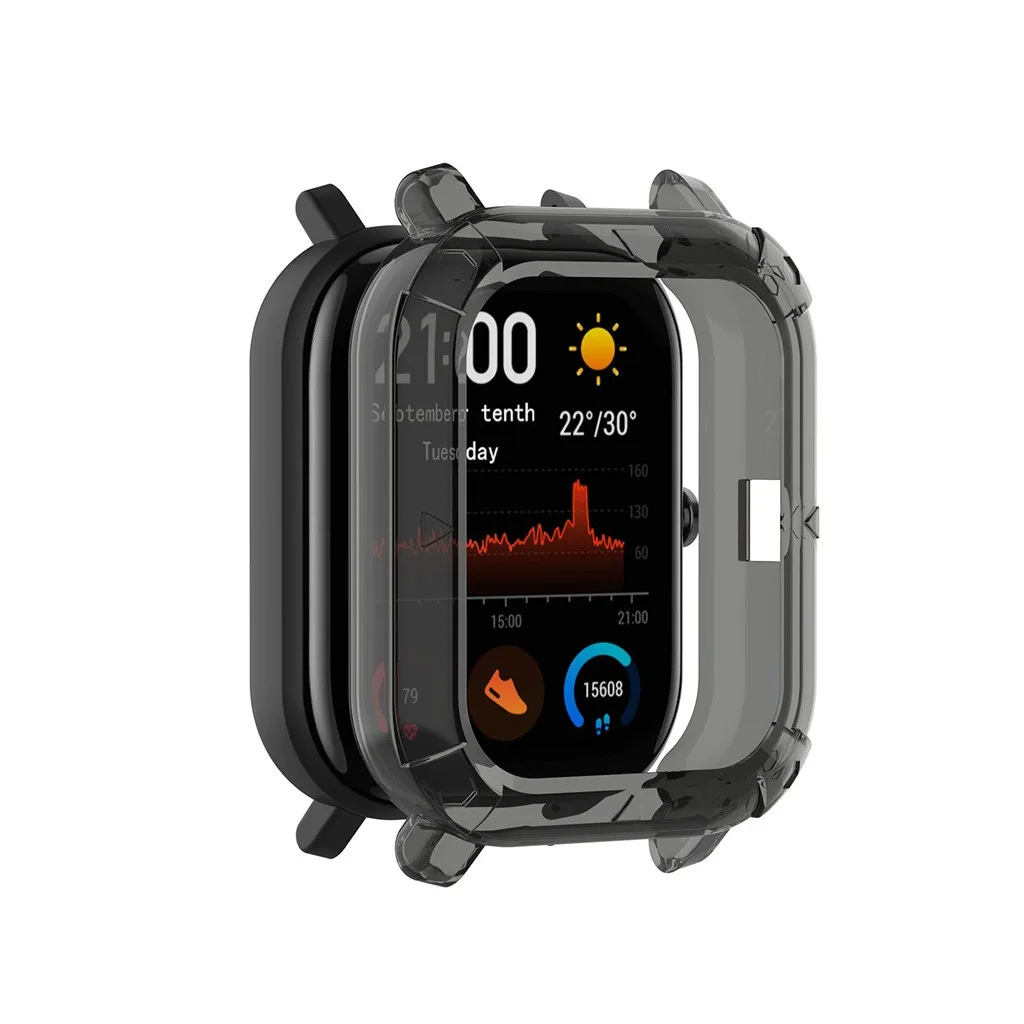 Защитный чехол для Xiaomi Huami Amazfit GTS Watch мягкая рамка оболочка Рамка Бампер протектор для Amazfit GTS крышка аксессуары
