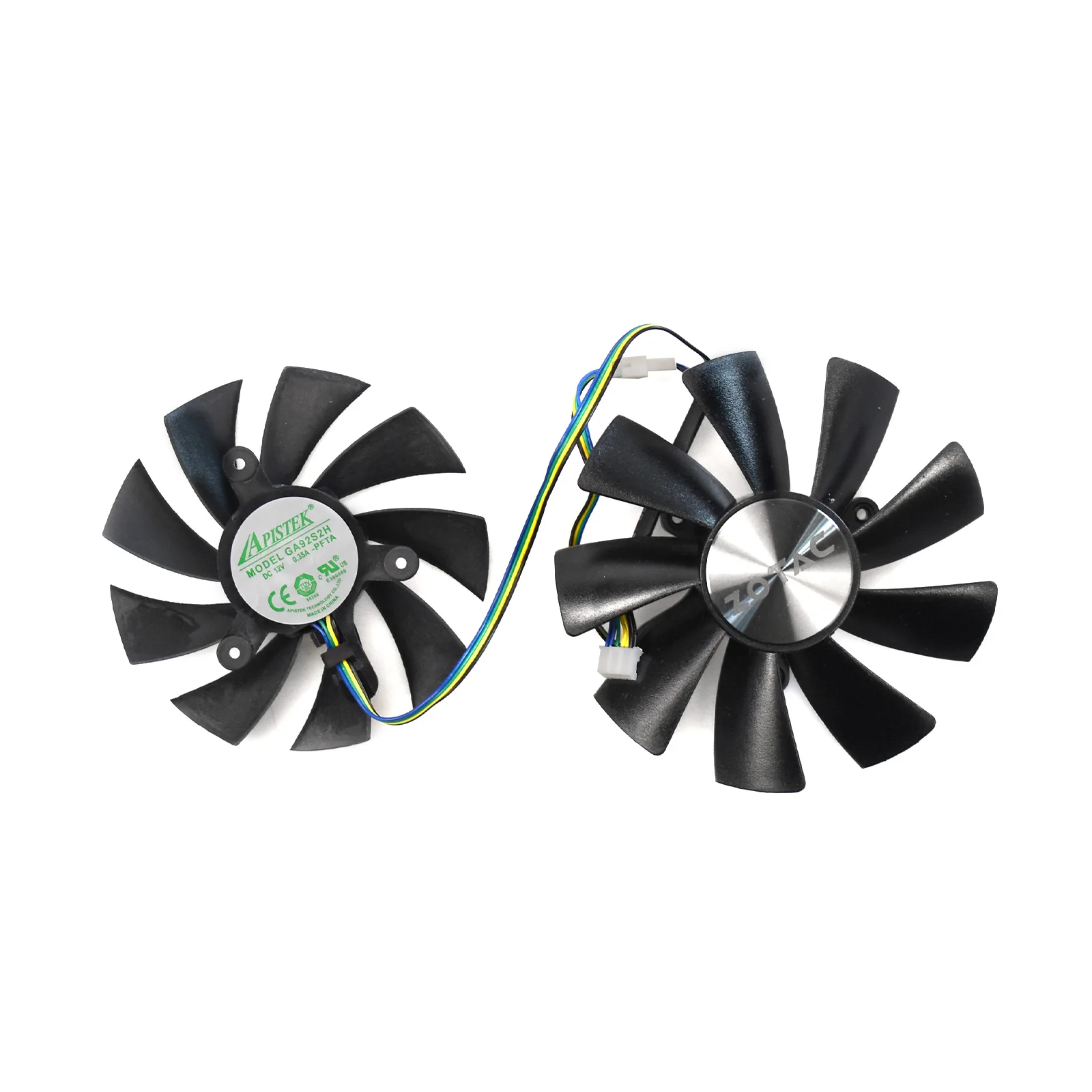 Однолинейный вентилятор Zotac P102-100 5059 MiB GPU Вентилятор охлаждения графической карты