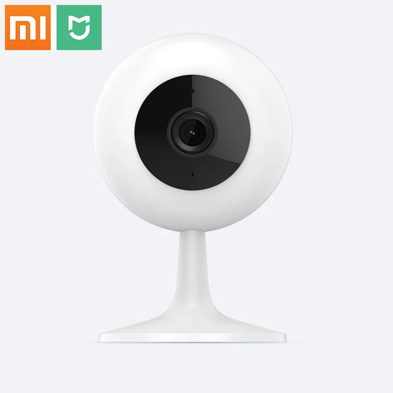 Xiaomi Mijia xiaobay умная камера популярная версия 720P HD беспроводная Wifi инфракрасная камера ночного видения 100,4 градусов IP домашняя камера CCTV - Цветной: Белый