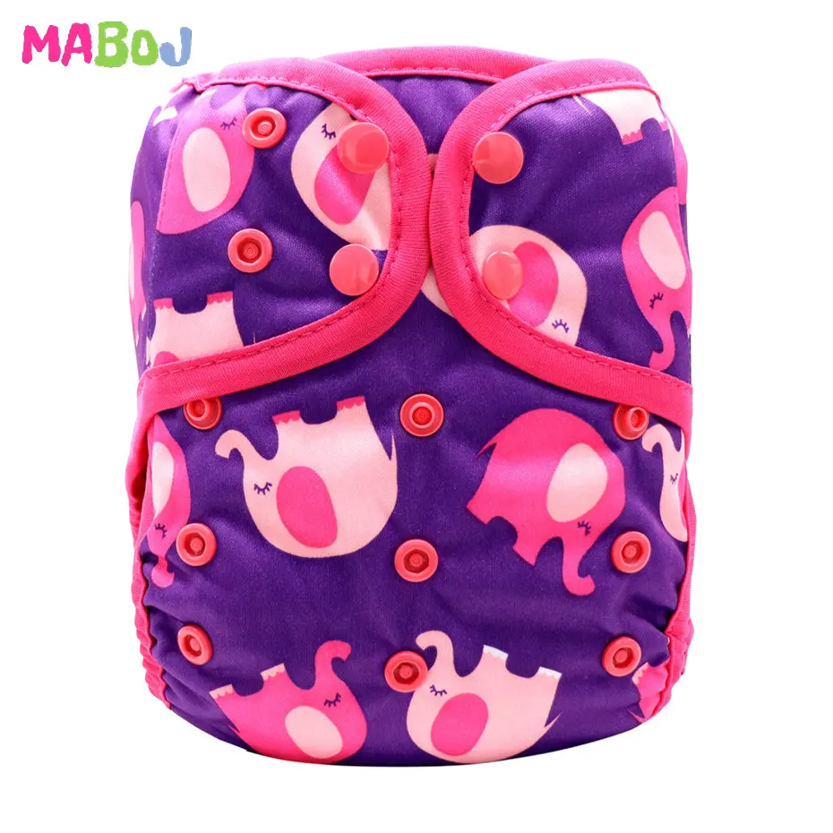 MABOJ тканевый подгузник, чехол для подгузников, многоразовые подгузники, один размер, моющиеся водонепроницаемые подгузники для новорожденных, детские бамбуковые вставки - Цвет: TDC1-1-21