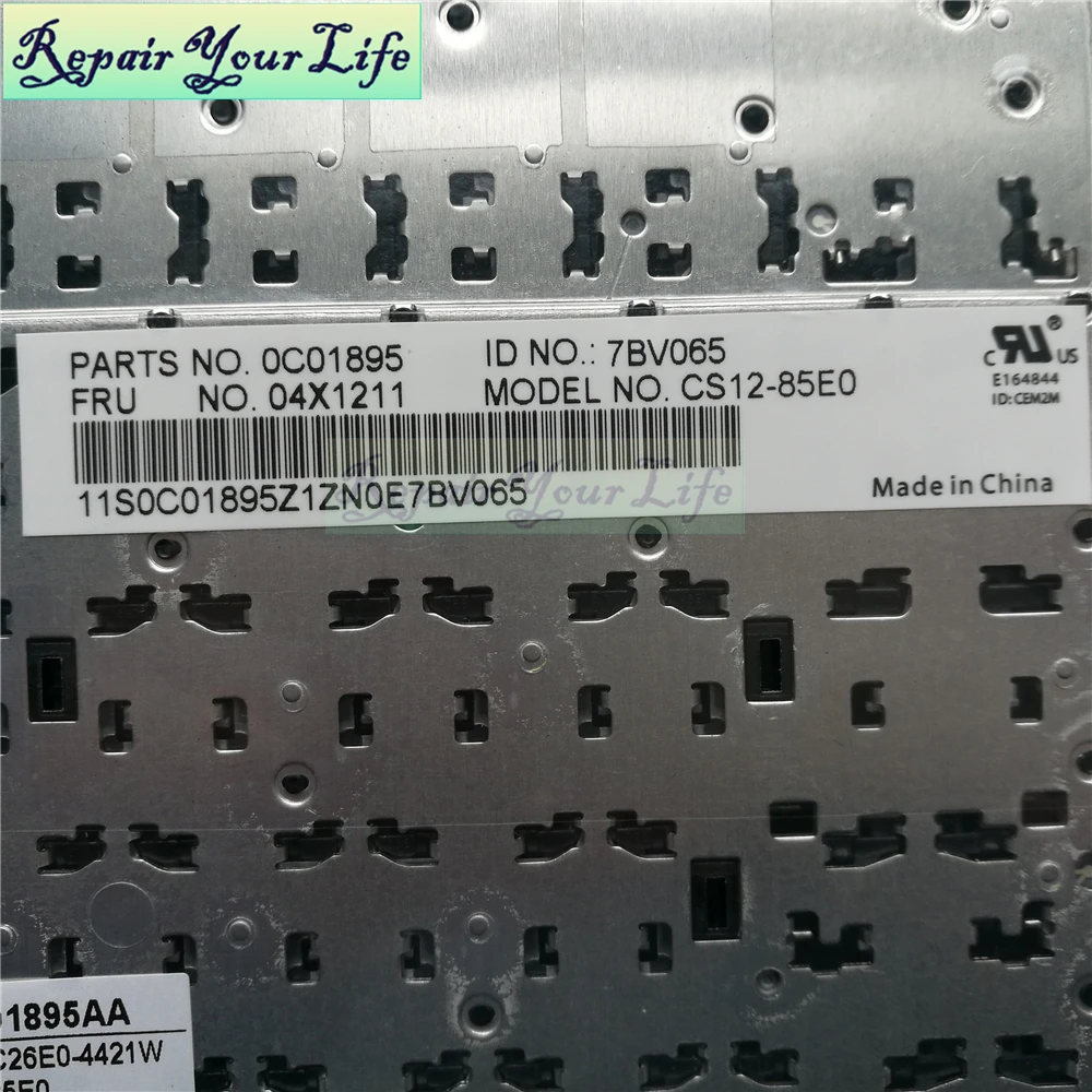 Клавиатура ноутбука SP Испанский для lenovo T430 t530 x230 T430i T430s L430 W530 04X1211 0C01895 MP-11C26E0-4421W черный