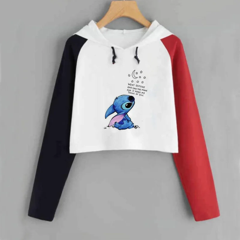 Kawaii Crop Top Hoodie