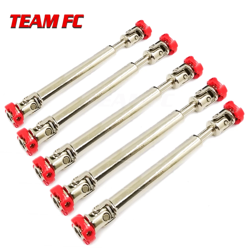 

5pcs Aluminum Alloy Crawler Drive Shaft CVD 90-120mm For 1/10 Scale Models RC Car SCX10 90046 D90 SCX-10 TAMIYA RC4WD