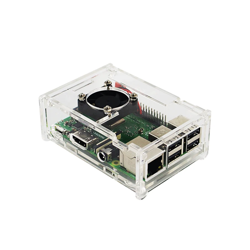 Raspberry Pi 3 モデル B Plus ケース透明アクリルボックス保護シェル