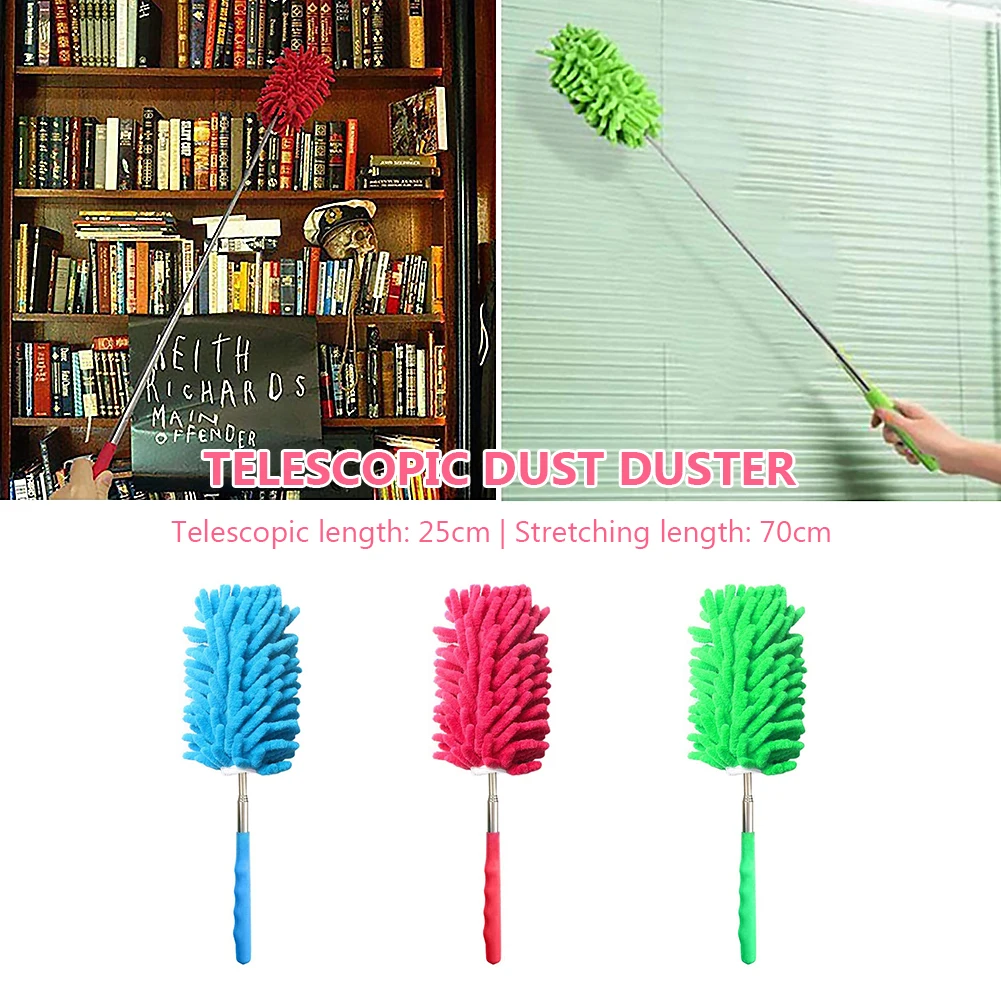 

Telescopic Microfibre Duster Extendable Applicator Car Wash Cloth Cleaner Accessories Cloth for Auto Detailing Cleaning Washing