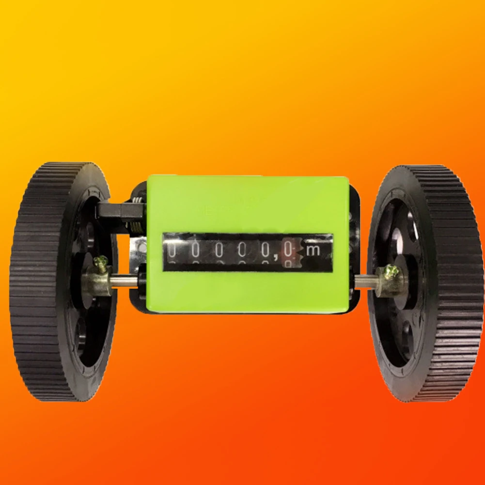 US $25.81 Textile Counter Mechanical Portable Length Correct Count Durable Rolling Wheel