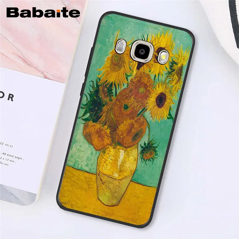 Babaite Милая летняя Маргаритка Подсолнух цветочный цветок PhoneCase чехол для samsung Galaxy J7 J6 J8 J4 J4Plus J7 DUO J7NEO J2 J5 Prime