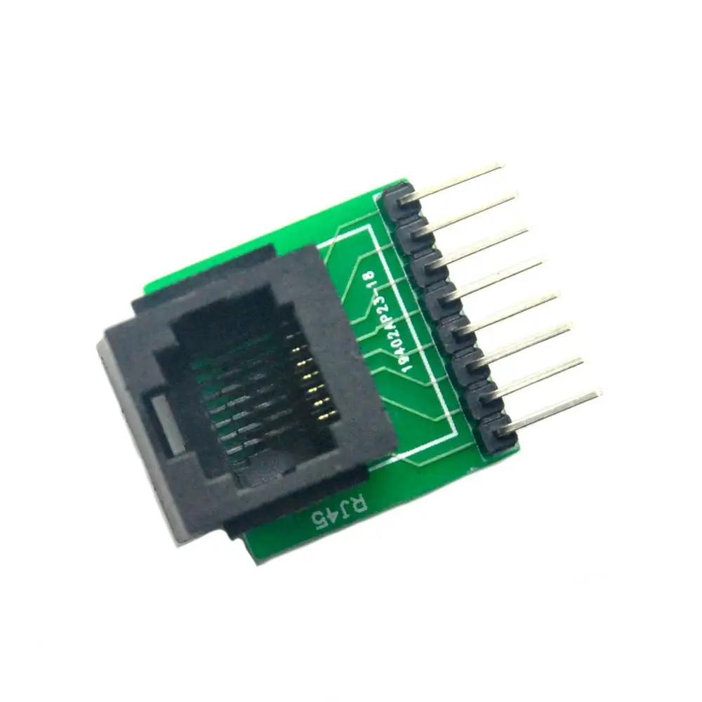 20 штук RJ45 8-контактный разъем и коммутационная плата комплект
