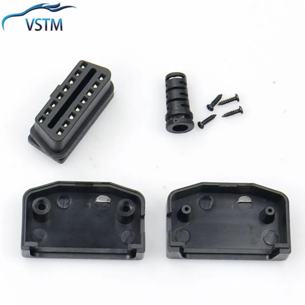 2021 новый автомобиль OBD OBD2 разъем 16pin штекер 16 Pin OBDII диагностический инструмент
