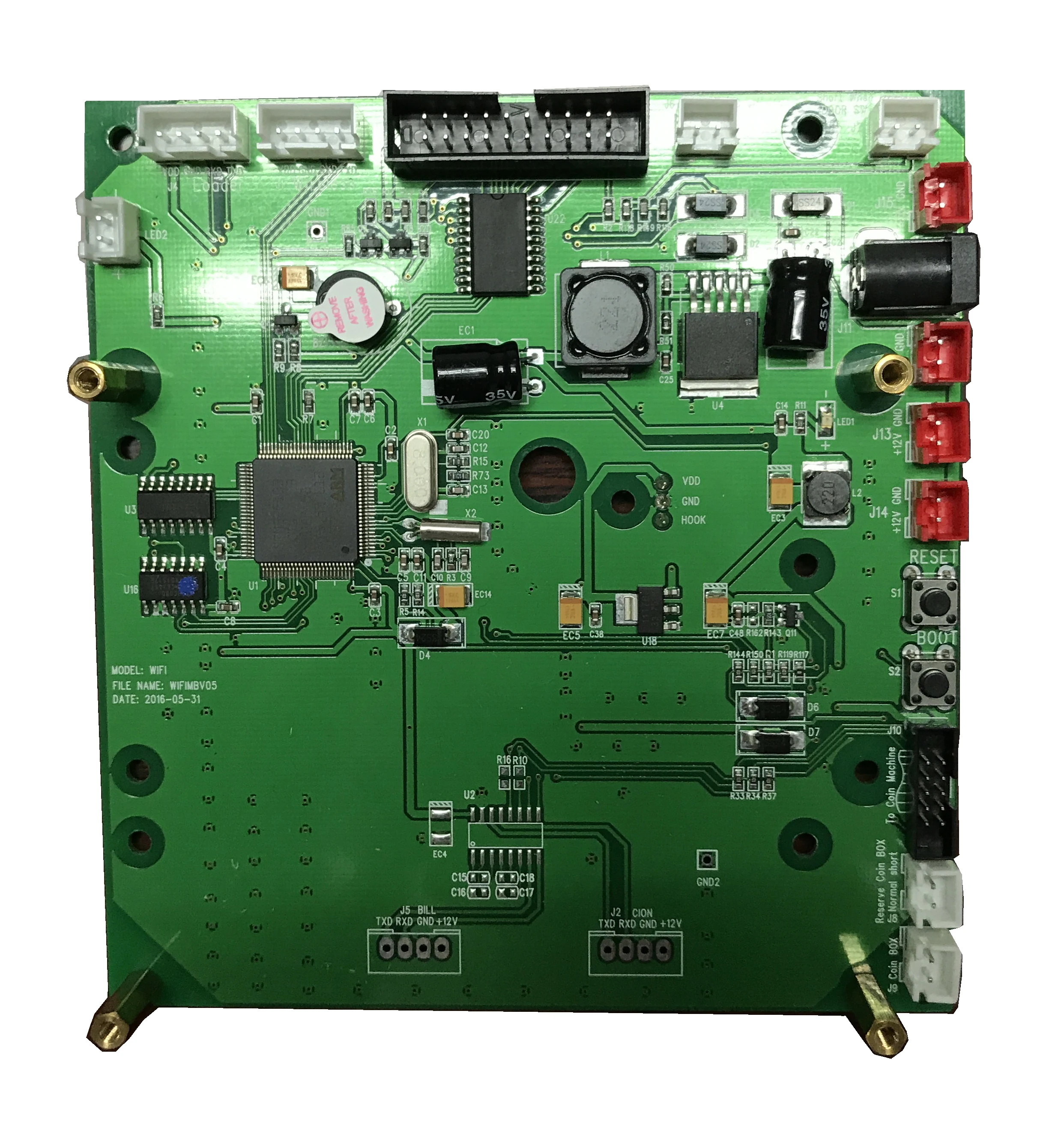 Tap Coin WiFi Motherboard