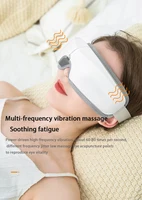 Eye Massager 4D Smart Airbag Vibration Eye Care Instrument Hot Compress Bluetooth Eye Massage Glasses Fatigue Pouch & Wrinkle 5