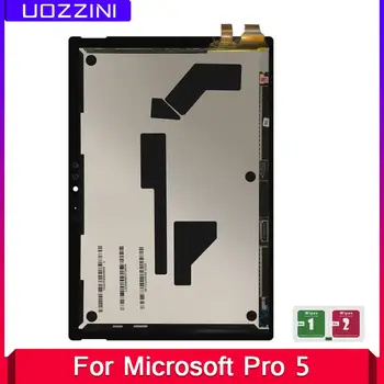 

5 Pcs/Lot Lcds For Microsoft Surface Pro 5 Model 1796 LP123WQ1 Lcd Display Touch Screen Glass Sensor Digitizer Tablet Assembly