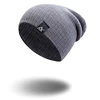 Cotton Blends Men's Beanies For Women Outdoor Bonnet Skiing Hats Unisex Keep warm in winter Solid Color Knitted Hat Hip Hop Cap ► Photo 3/6