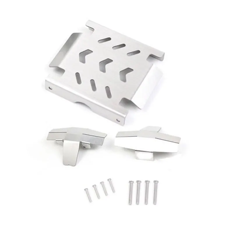 #304 Stainless Steel Armor  Chassis Plate + Axle Plate  For LOSI LMT 4WD Solid Axle Monster Truck parts