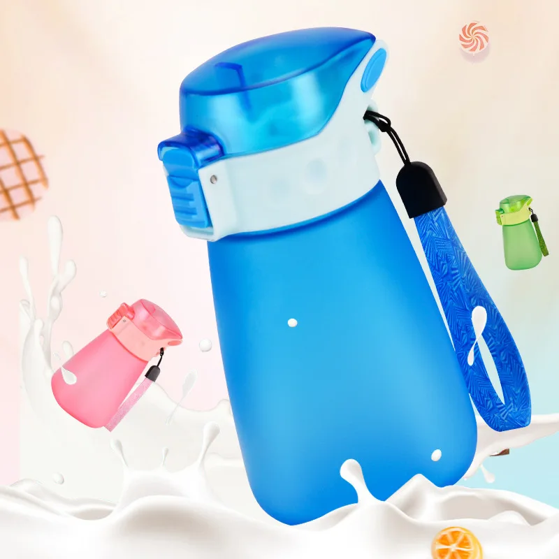 

Ming yue Creative Children Cup with Straw Portable Sippy Cup Students CHILDREN'S Cup Men And Women Baby Glass Shatter-resistant