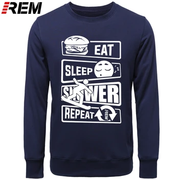 

REM Brand-Clothing Eat Sleep Snowboard Snow Board Snowboarder Freestyle Freeride Fashion Hoodies, Sweatshirts