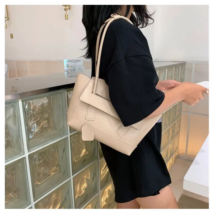 JI HAO дизайн сумки для женщин искусственная кожа женская сумка на плечо простая дамская сумка модная Высококачественная сумка-тоут