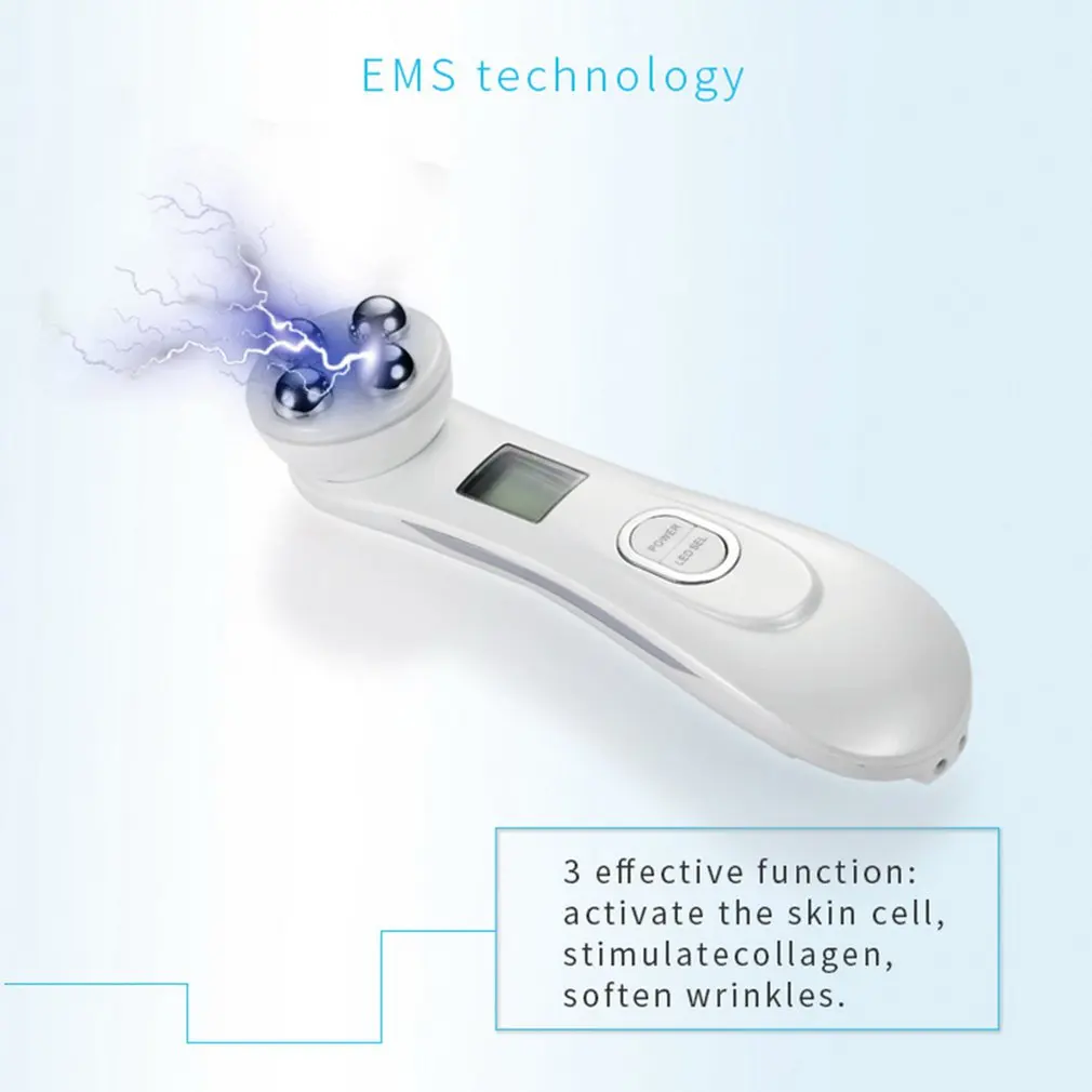 Радиочастотный прибор для подтяжки лица, косметический инструмент, без необходимости, EMS, оборудование для ухода за лицом, против морщин, для домашнего использования