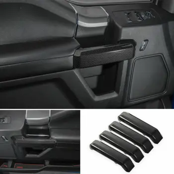 

For Ford F150 2015-2019 Steering Wheel Cover ABS Carbon Fiber Interior