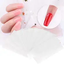 Горячая распродажа 10 шт. без бумажного держателя быстрое наращивание ногтей волоконная пленка для создания просты в использовании