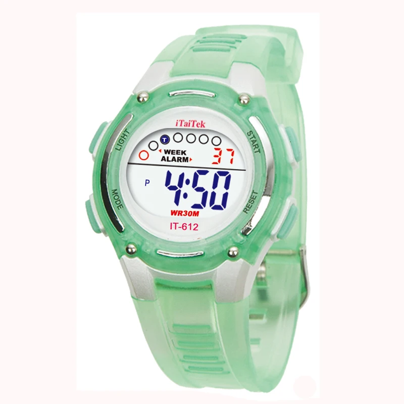 Модные детские спортивные цифровые водонепроницаемые наручные часы для мальчиков и девочек, новые белые, оранжевые, фиолетовые, красные, синие, черные часы