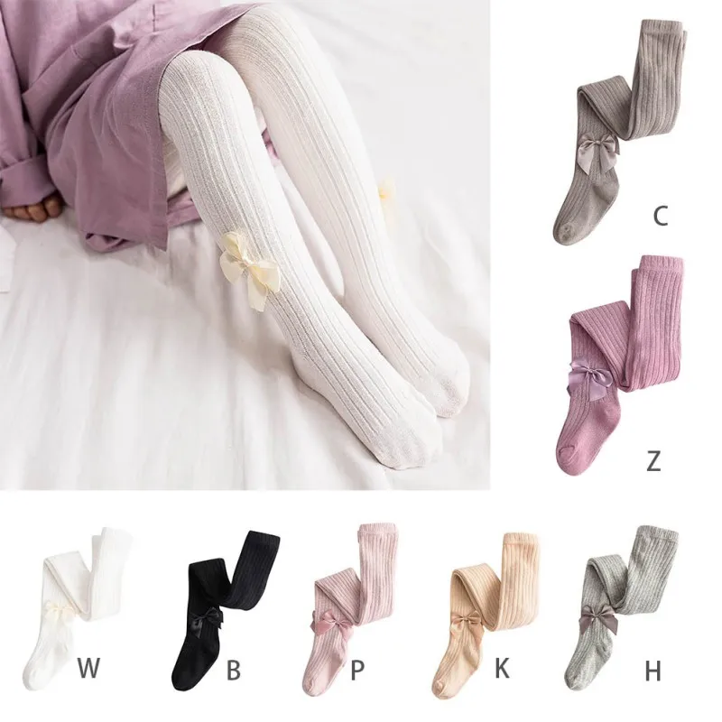 Autumn Infant Baby Girl Stockings Newborn Knitted Cotton Warm Lovely