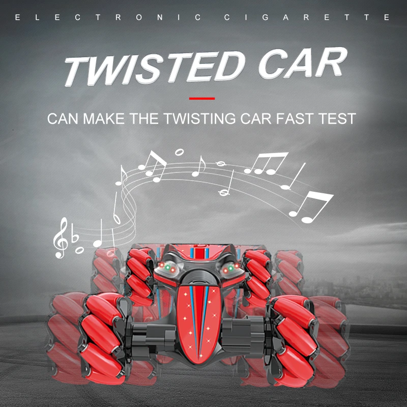 Najtaniej Wykrywanie gestów Stunt 116 zdalnie sterowanym samochodowym światłem dziecięcym muzyka skręcająca deformacja samochodu wspinaczka terenowa Model pojazdu