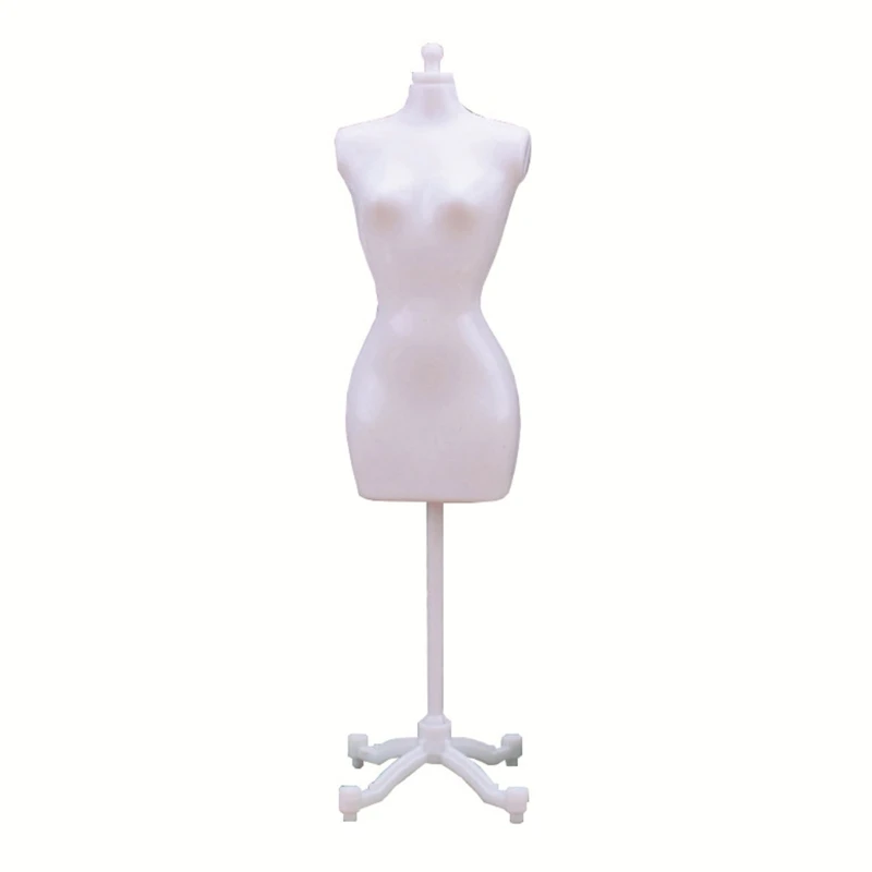 K5DC Multi-style Doll Dressup Model Gown Mannequin Model Stand Fits Women Sizes Female Dress Hollow Body T-shirt Display