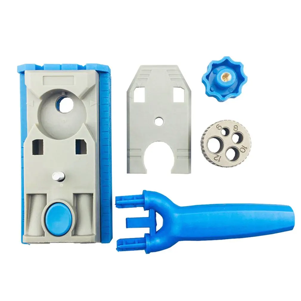 

Oblique Hole Locator With Scale Marking Drill Locator Woodworking Sheet Connector Woodworking Tools