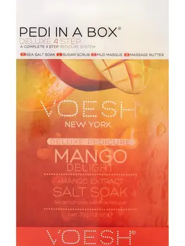 

Deluxe 4 steps Pedi In A Box, handle