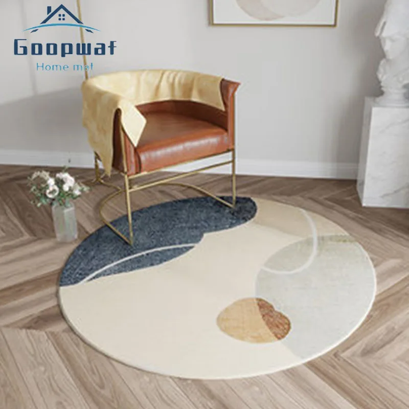 

Nordic Modern Minimalist Carpet Children and Children Round Crawling Cushions Living Room Bedroom Non-slip Decorative Cushion