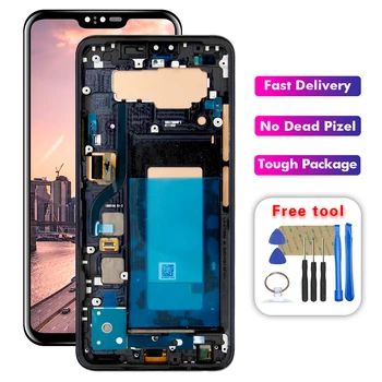 

For LG V40 ThinQ LCD Screen Touch Screen Digitizer Assembly Replacement Repair Parts +Frame