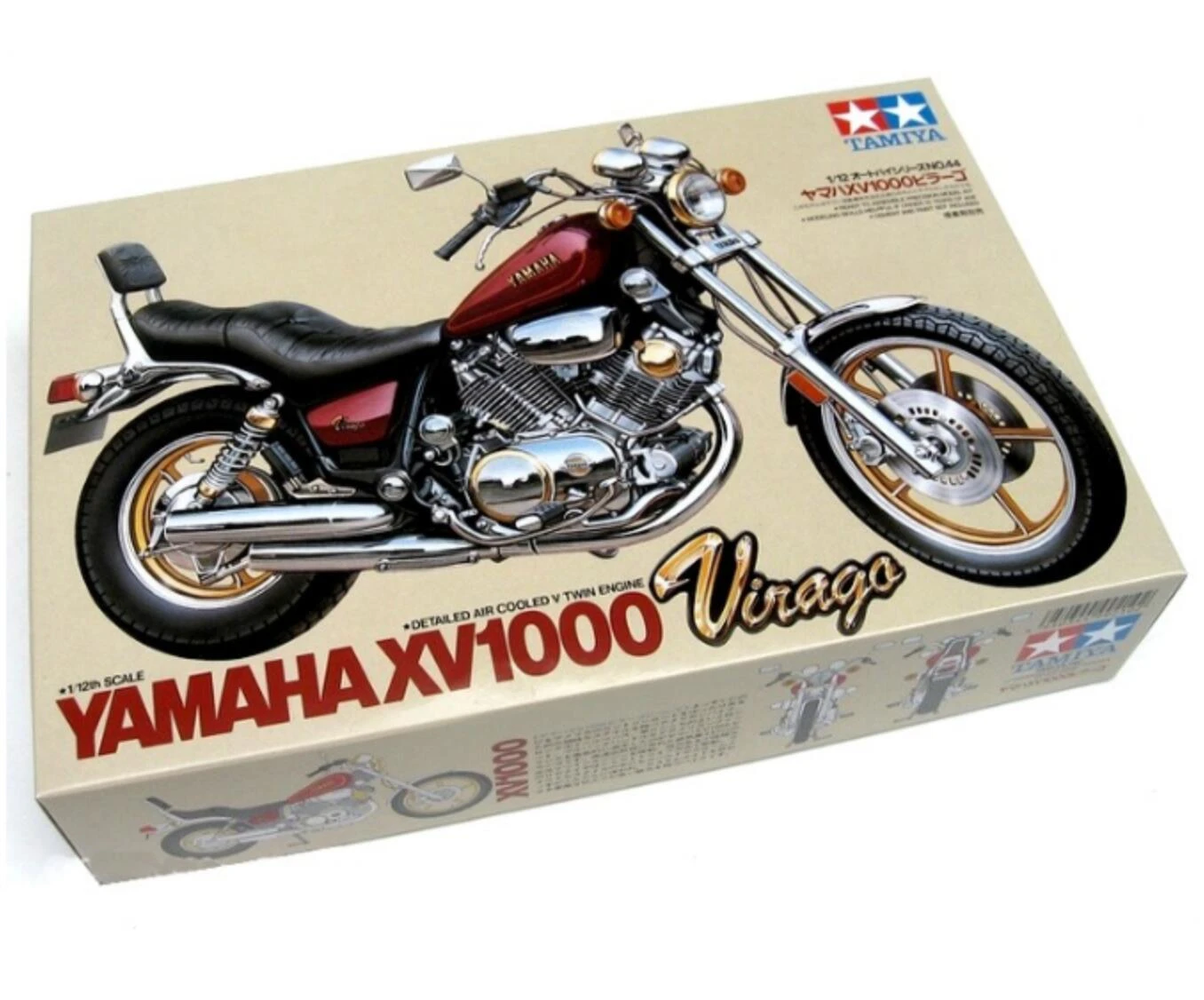 Tamiya 1/12 Yamaha Virago XV1000 Model Motorbike Kit 14044