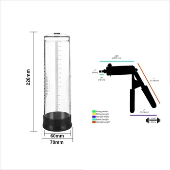 Male Erection nipple Penis Pump Air Vacuum Exerciser handle extender trainer Masturbator Pressure Gauge Enlargement man sex toy 6