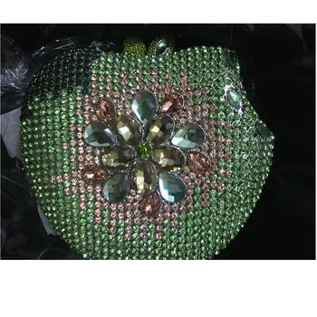

Fashion Womans Bags Brand Designers 2020 Diamonds Rhinestones Women's Pouch Evening Bags Female Prom Purse Bridal Shoulder Bag