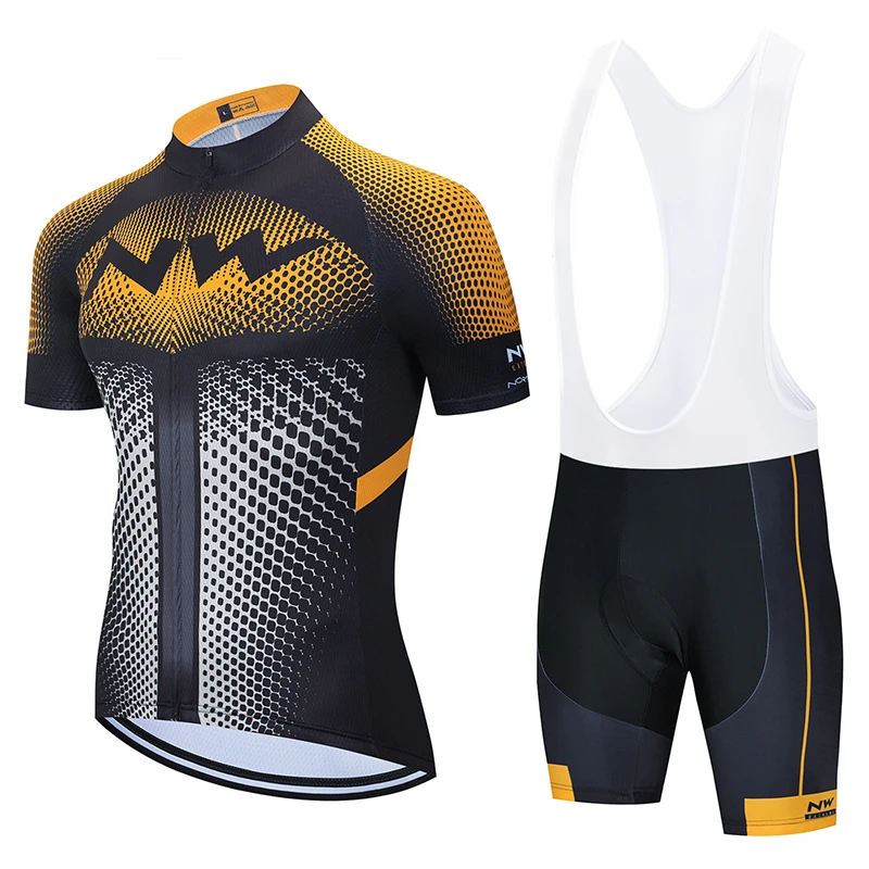 Camiseta de Ciclismo NW la onda del Norte conjunto Ropa bicicleta verano Maillot MTB deport|Велосипедные комплекты| |