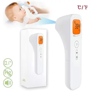

1Pc Forehead Ear Thermometer Instant Medical Non Contact Digital Infrared with Fever New